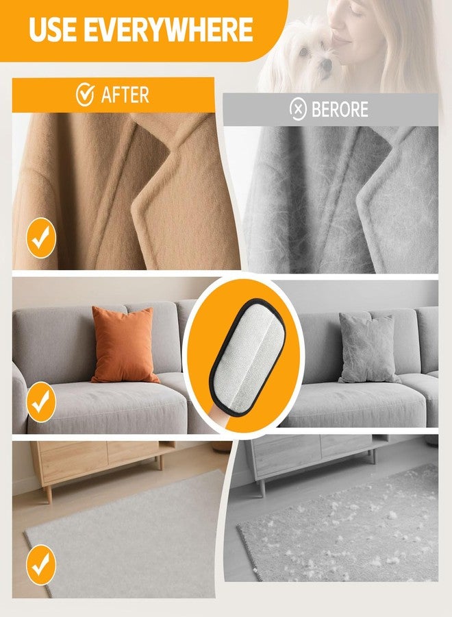 Agthyuve Pet Hair Remover Gloves for Cats & Dogs, 2025 Upgraded Electrostatic Grooming Gloves - Reusable Pet Hair Remover Tool for Couch Carpet Car Seat & Clothing, Easy to Clean (2Pcs) - Image 3