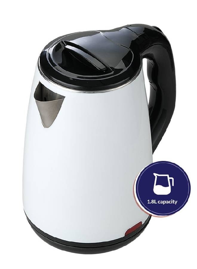 Arrow Electric Kettle - 1.8 Liters - 1500 Watts - Heat Resistant Plastic - White - RO-18LKT - Image 4