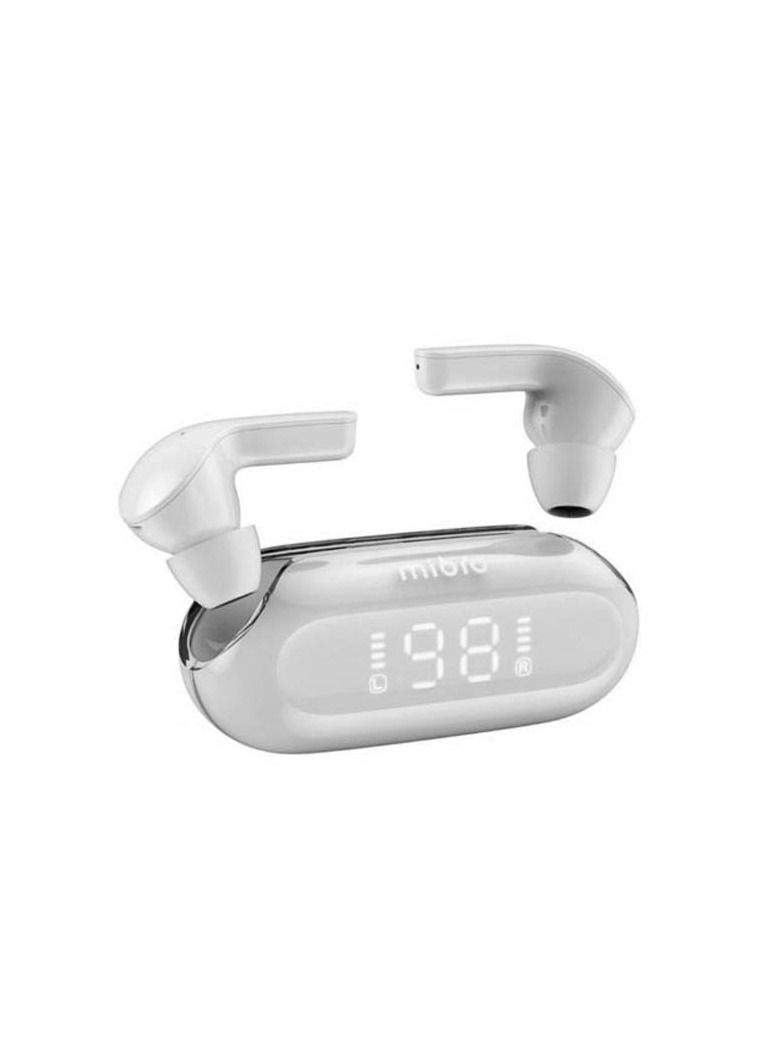 Mibro Earbuds 3 LED power display | 40-hour battery life | 320mAh charging case | Bluetooth 5.3 WHITE - Image 1