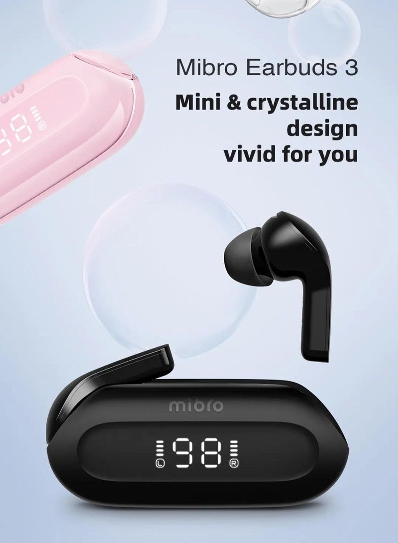 Mibro Earbuds 3 LED power display | 40-hour battery life | 320mAh charging case | Bluetooth 5.3 WHITE - Image 4