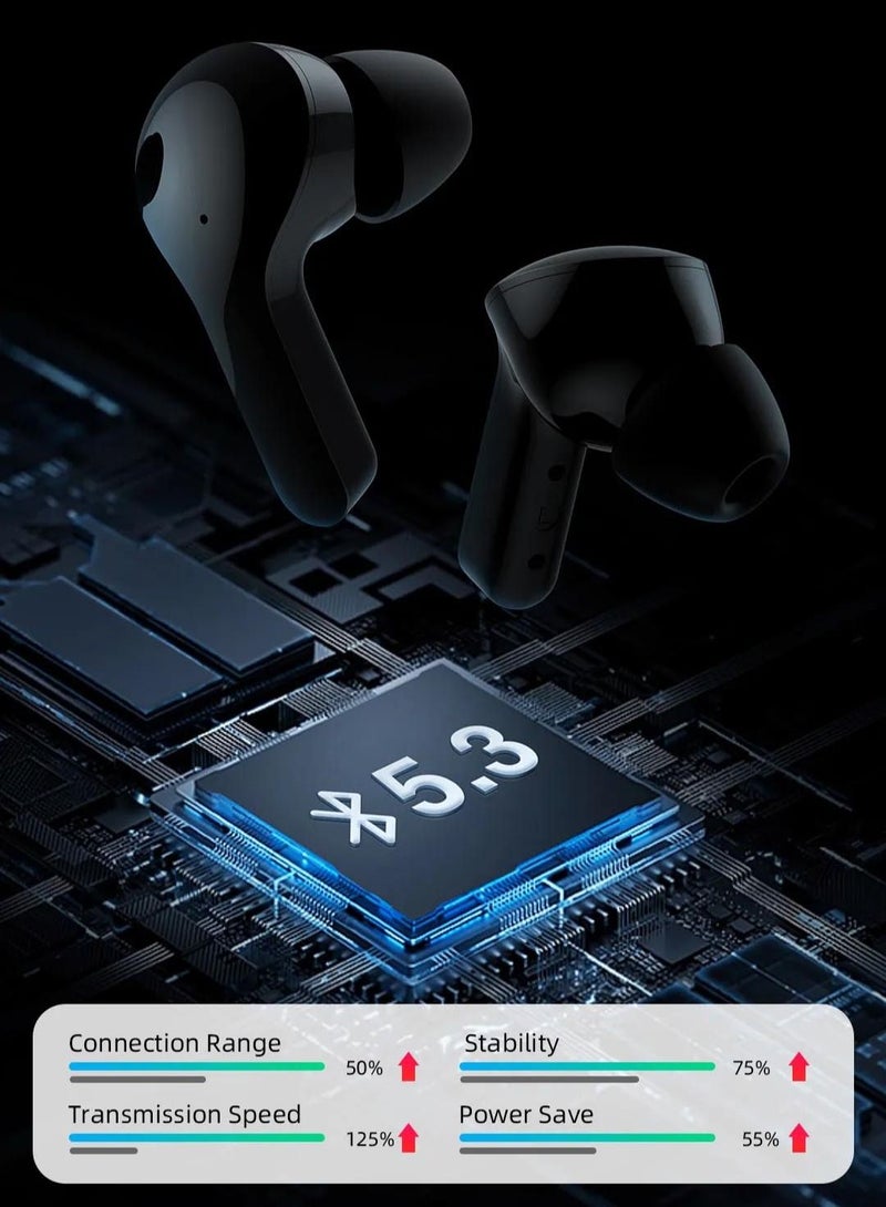 Mibro Earbuds 3 LED power display | 40-hour battery life | 320mAh charging case | Bluetooth 5.3 WHITE - Image 5