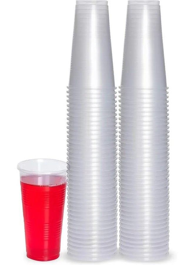LIFEGUARD 9 oz Disposable Plastic Drinking Cups, Sleeve of 100 - Image 1