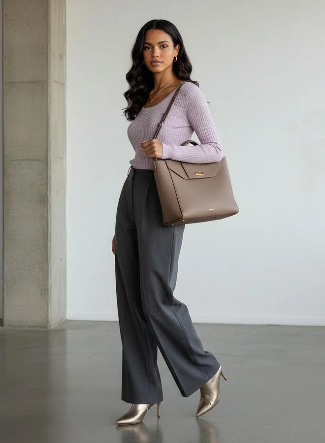 تواكستريمز 2Xtremz Slim Fit Textured Round Neck Tricot Sweater