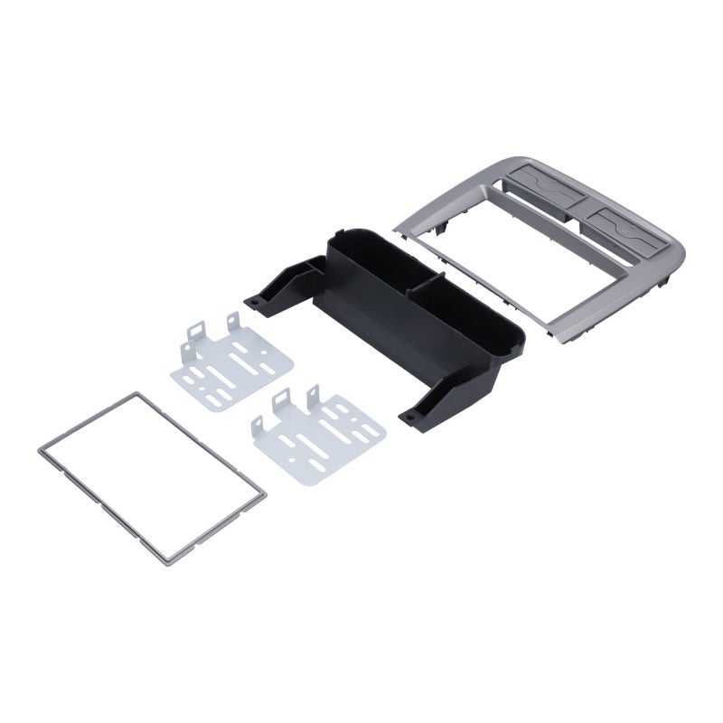 Double Din Radio Frame 2Din Center Control Radio Fascia Replacement For Fiat Linea 323 2007-2014 - Premium ABS Material With Anti-Wear Durable Seamless Fitment - Car Interior Stereo Fascia Trim For Da - Image 3
