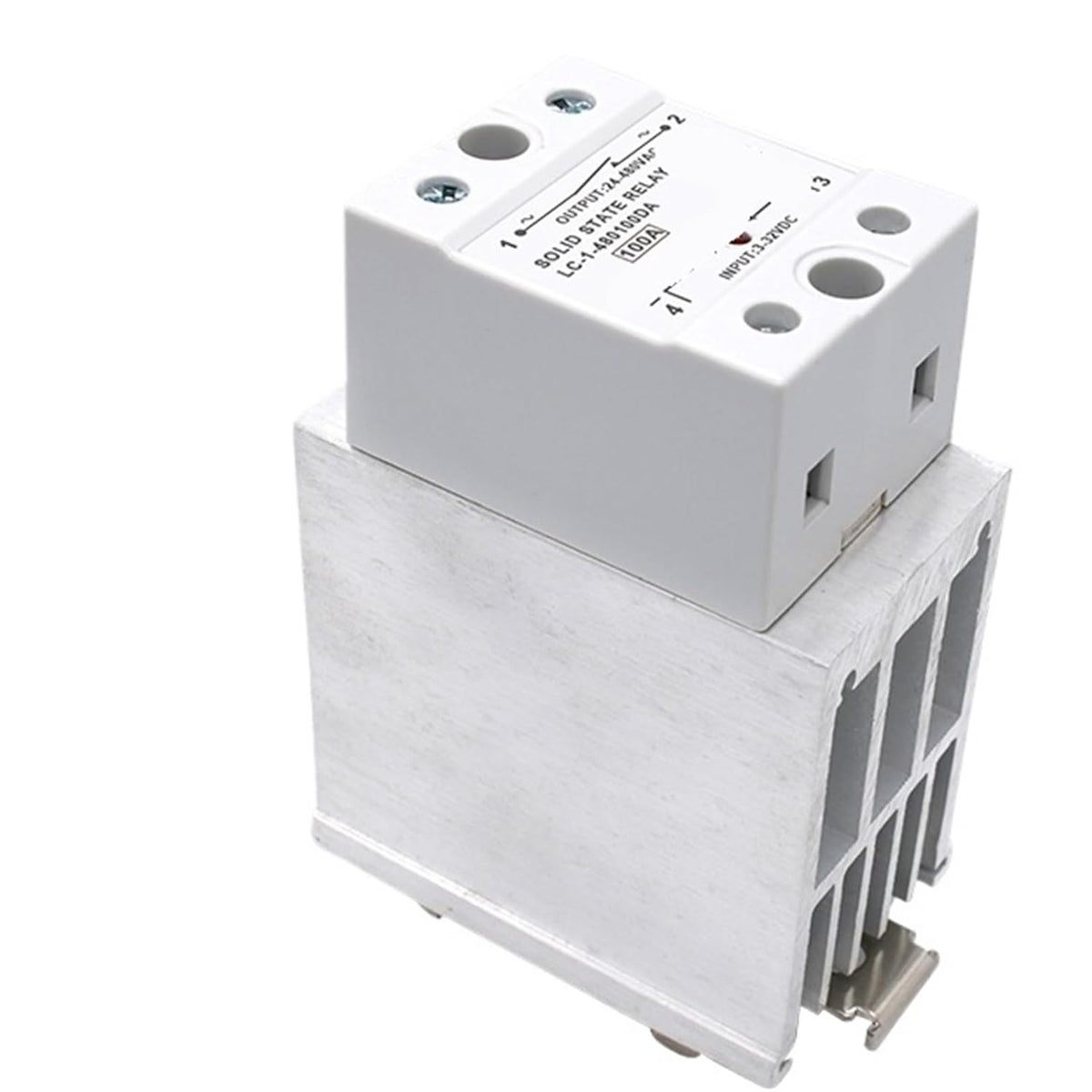Generic 100A AC Control AC Solid State Relay Single Phase Manual On Off ...