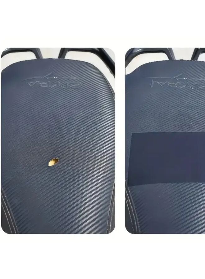 Black Cloth Tape High Viscosity Waterproof Abrasion Resistant 1 Roll 393 7 Inch For Leather Seat Sofa Repair - Image 3