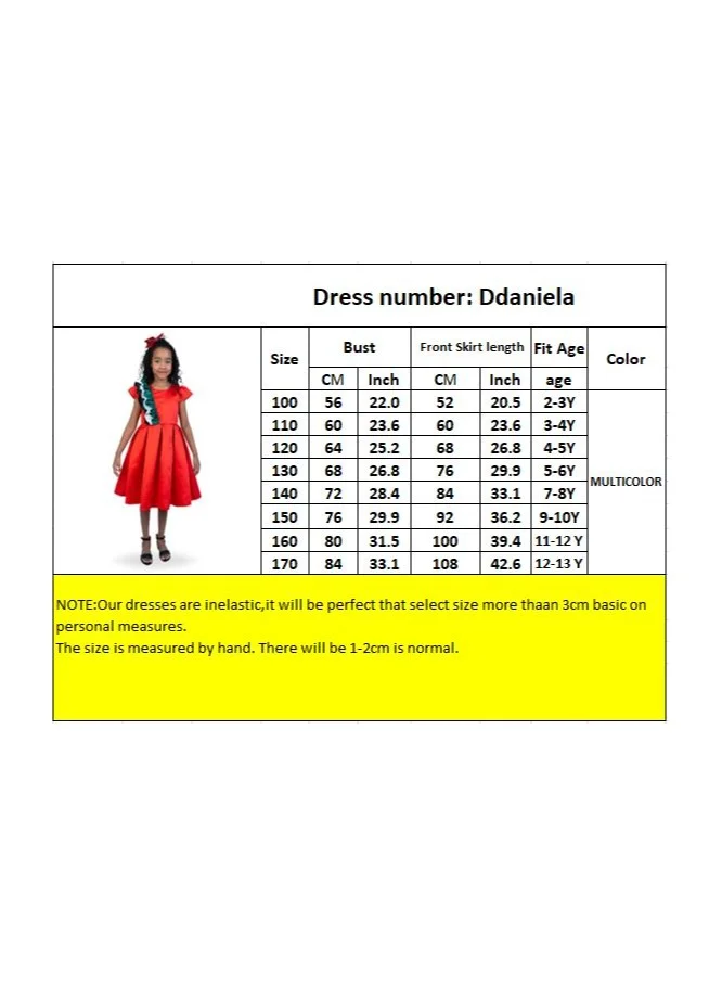 دىدانيالا Ruffled A-Line Dress