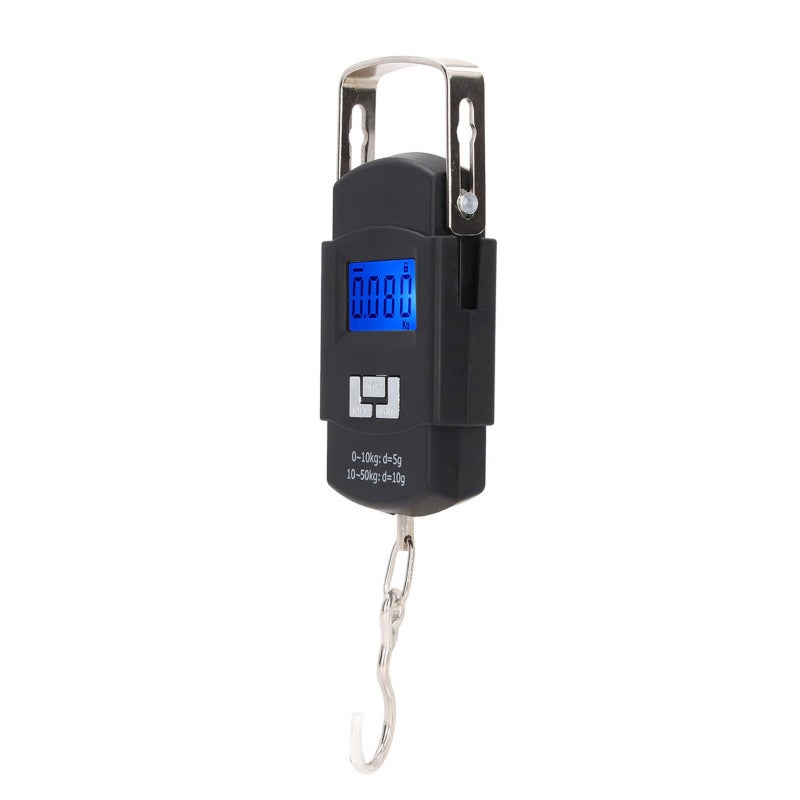 Luggage Scale: 50kg Max Capacity High Accuracy - Clear Multi-Unit Digital Display Lightweight Compact Ergonomic Design for Travel Household Shopping Outdoor Use - Image 2