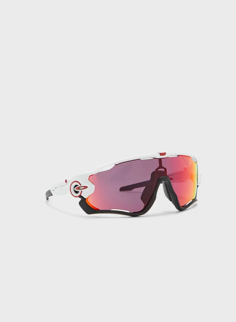 OAKLEY 0Oo9290 Jawbreaker Rectangle Sunglasses