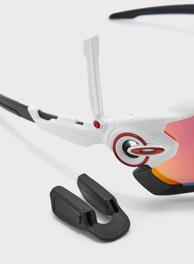 OAKLEY 0Oo9290 Jawbreaker Rectangle Sunglasses