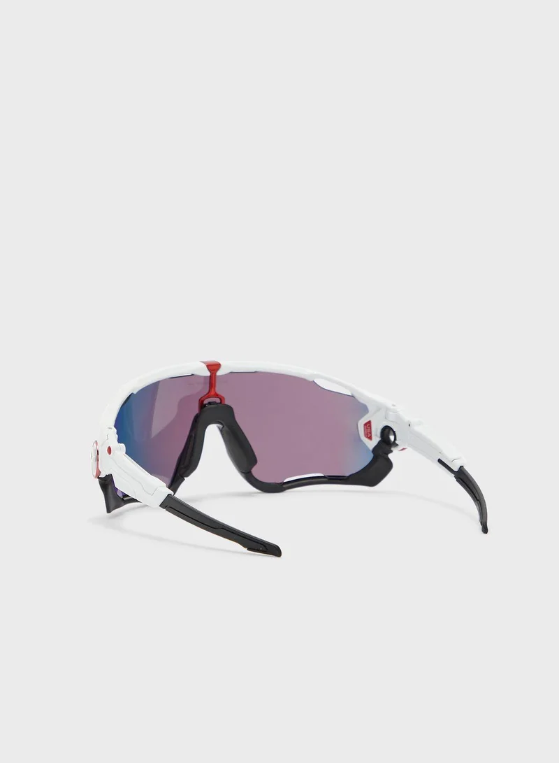 OAKLEY 0Oo9290 Jawbreaker Rectangle Sunglasses