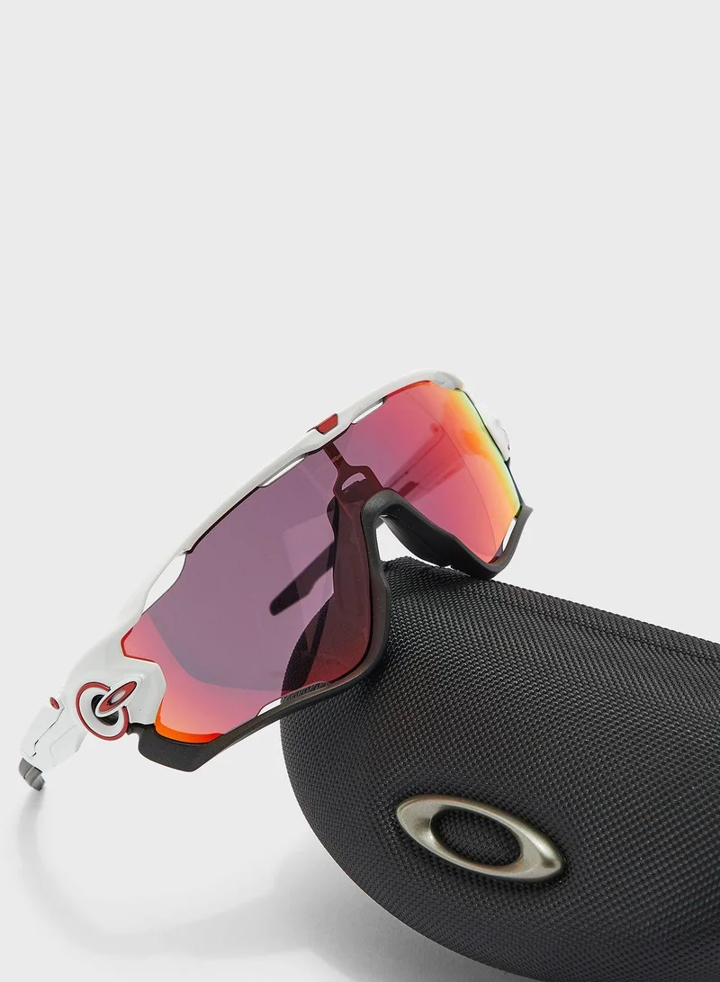 OAKLEY 0Oo9290 Jawbreaker Rectangle Sunglasses
