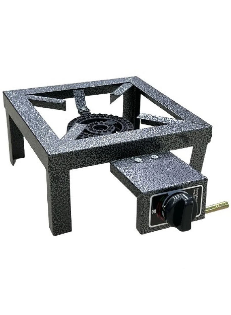 راني موقد غاز عين واحده لون رمادي - Image 2