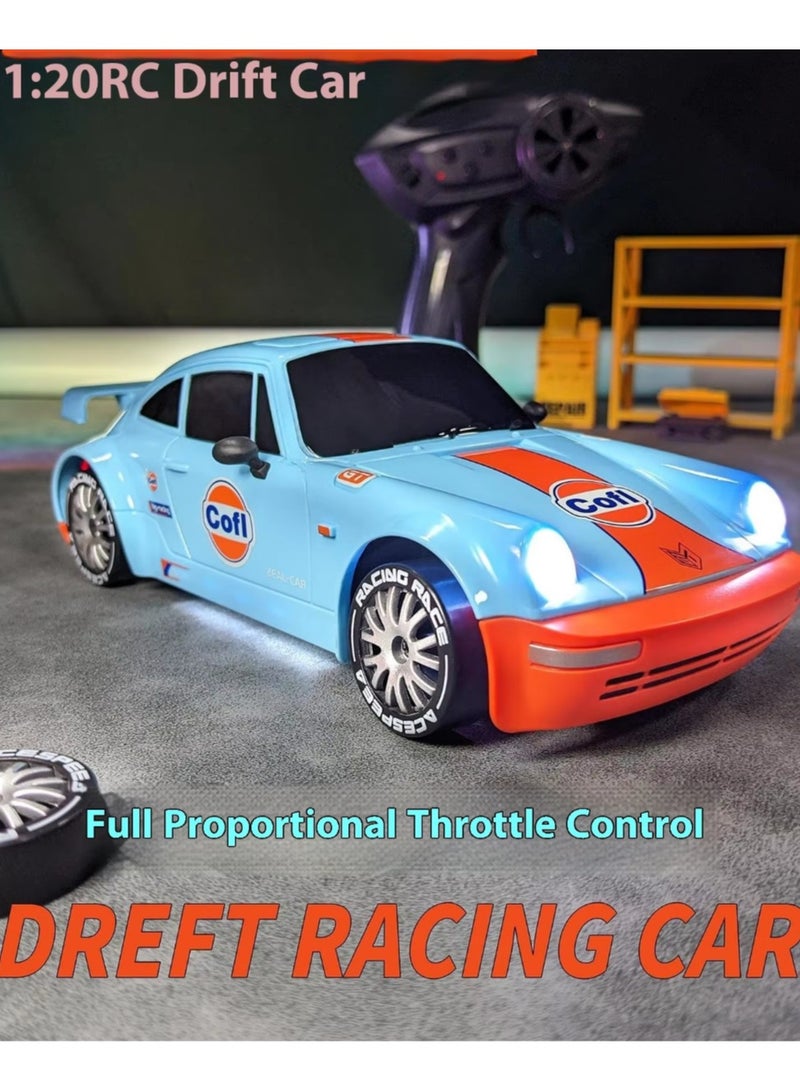 1:20 RC Drifting Remote Control Car High-Speed Car 4wd 2.4G Electric Proportional Throttle Four-Wheel Drive Racing Toy Car - Image 2