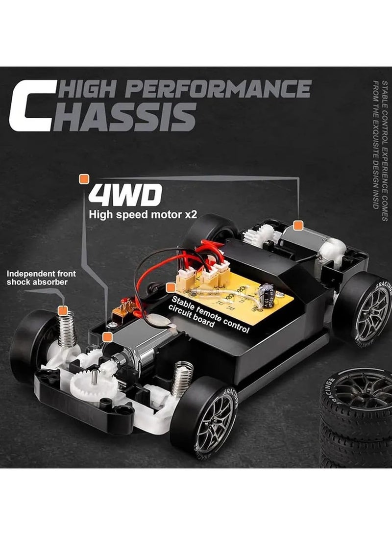 1:20 RC Drifting Remote Control Car High-Speed Car 4wd 2.4G Electric Proportional Throttle Four-Wheel Drive Racing Toy Car - Image 4