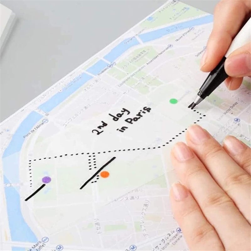 klarako 50 Sheets Sticky Notes Transparent Notebook Notes, Waterproof SelfAdhesive Notes Office Memo Notepads for Offices, Homes and Students (7.5x5.1cm) - Image 5