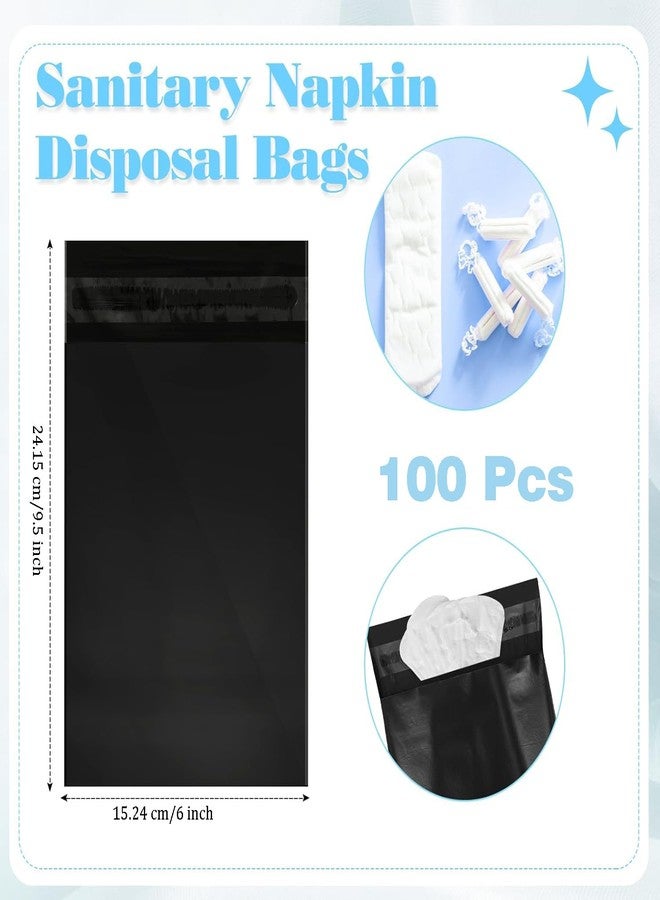 Style Keepers Diaper Disposal,100 Pack 6" x 8" Plastic Bags for Adult Diaper Disposal,Self-Adhesive Strips to Seal in Odours,Waterproof & Leak-Proof,Suitable for Elderly Nappy Care at Home and Travel (100) - Image 2