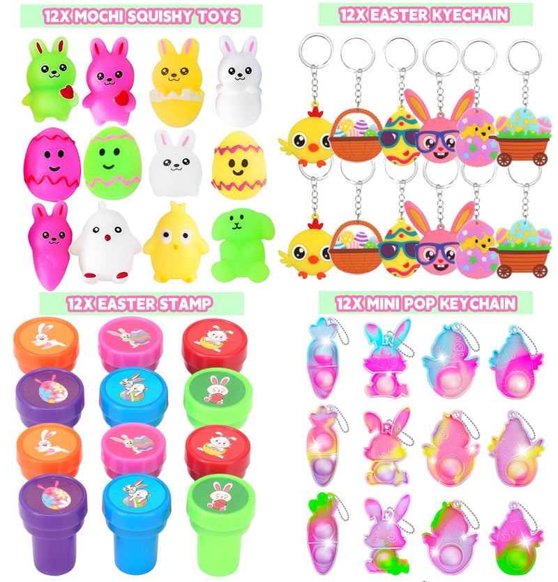 PLOUGVI 312Pcs Easter Egg Fillers & Basket Stuffers - Easter Toys for Egg Hunt Supplies, Party Favors, Gifts and Essentials - Image 5