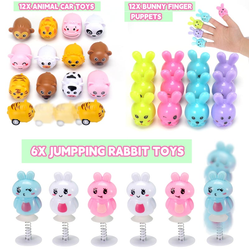PLOUGVI 312Pcs Easter Egg Fillers & Basket Stuffers - Easter Toys for Egg Hunt Supplies, Party Favors, Gifts and Essentials - Image 4
