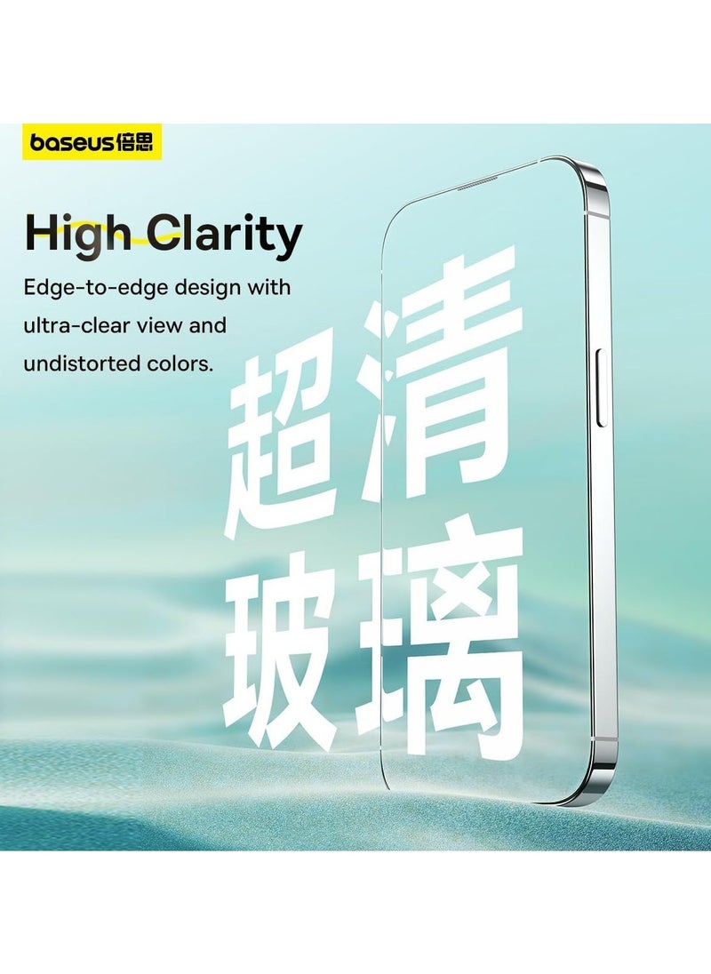 vesus Premium Privacy Screen Protector Compatible for iPhone 15 Pro Max, 9H Tempered Glass with Easy Installation Kit, Bubble free, Anti-spy,Scratch Resistant, Anti-Fingerprint glass(Sapphire Series) - Image 4