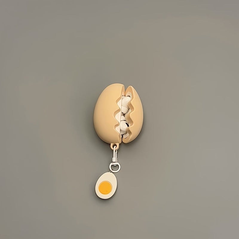 Humorous Cracked Egg Design Case for Airpods Pro Pro 2 Cute 2nd 3rd 4th Gen - Image 2