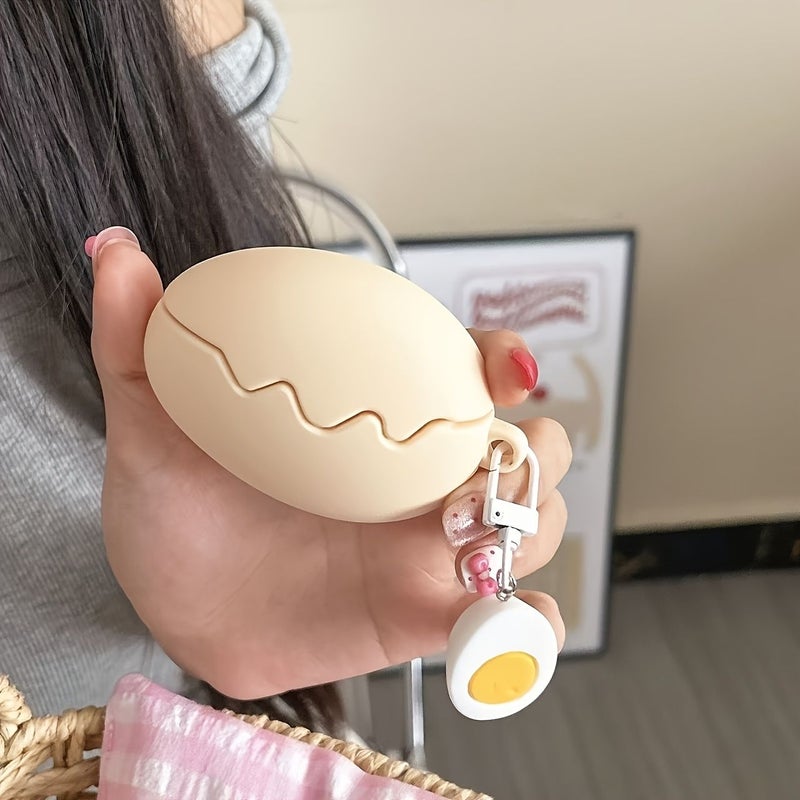 Humorous Cracked Egg Design Case for Airpods Pro Pro 2 Cute 2nd 3rd 4th Gen - Image 1