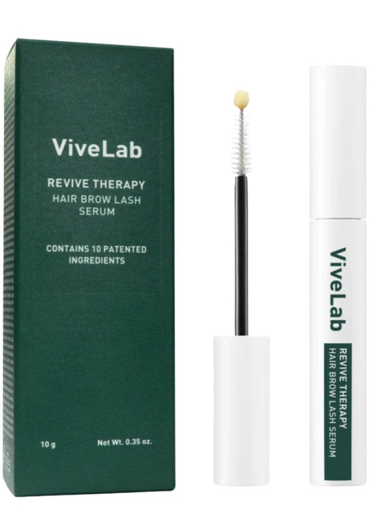 Vivelab Revive Therapy Hair Brow Lash Serum 10 gram - Image 1