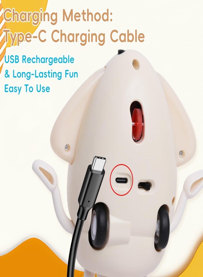 DYALE Dancing Squid Baby Toy, Dancing Music Squid Baby Toys for Ages 3 and Up for Kids,Beige - Image 3