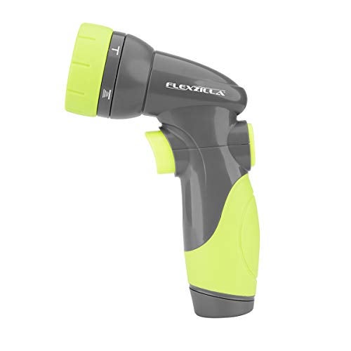 Flexzilla 6-Pattern Adjustable Garden Hose Nozzle Sprayer with Easy to Use on/off toggle & Durable Design - Image 1