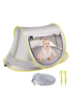 Baby Beach Tent, Pop Up Sun Shade, Kids Game Tent Portable Pop Up Outdoor UPF 50+ with Mosquito Net,, Kid Outdoor Camping Sunshade, for Infant, Kids Outdoor Travel, Camping