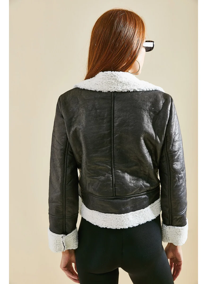 Lithe Plush Suede Coat 5155