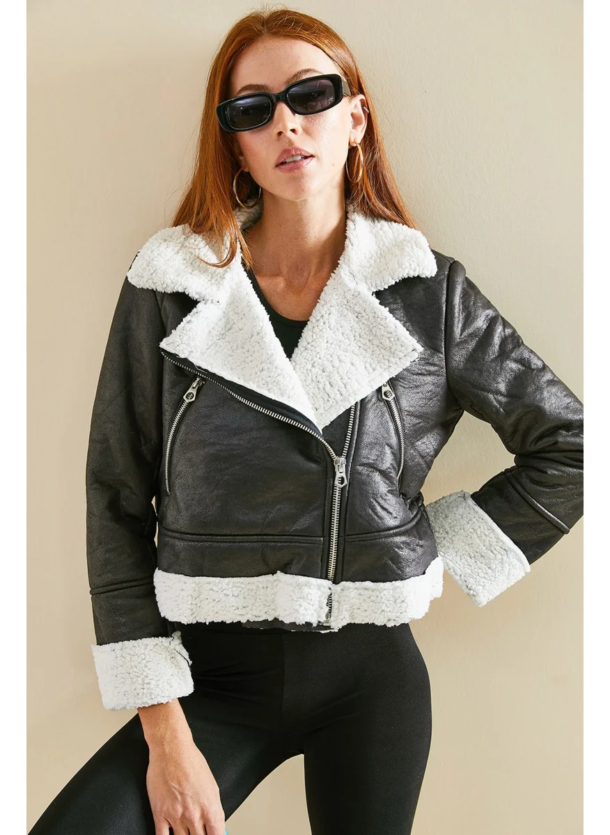 Lithe Plush Suede Coat 5155