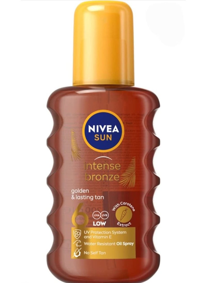 Nivea Carotene Oil Sunscreen Spray SPF 200 ml - Image 1