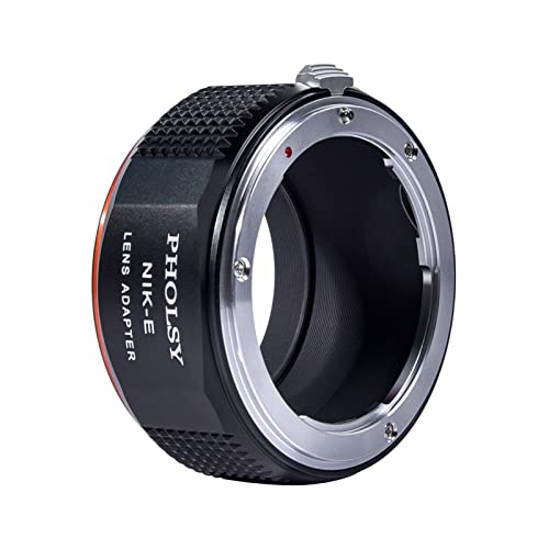PHOLSY Lens Mount Adapter Compatible with Nikon F to E (NEX), Compatible with Nikon F Lens to E Mount Camera Compatible with Sony a1 a9 a7S a7R a7C a7 a6600 a6500 a6400 a6300 a6000 NEX etc. - Image 5