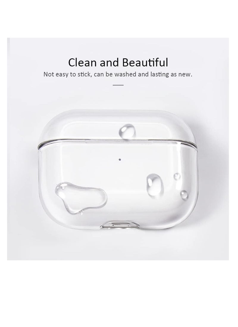 ماركة غير محددة - العربية Initial  Case for AirPods 3rd Generation Case  Full Body Protective Case, Shock-Resistant Silicone Case Cover Compatible with Apple AirPods 3 Case (clear) - Image 1