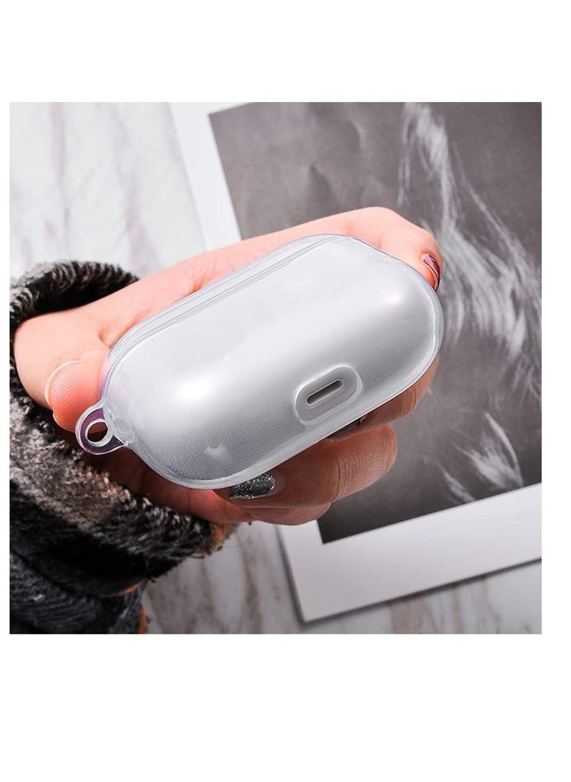 ماركة غير محددة - العربية Initial  Case for AirPods 3rd Generation Case  Full Body Protective Case, Shock-Resistant Silicone Case Cover Compatible with Apple AirPods 3 Case (clear) - Image 1