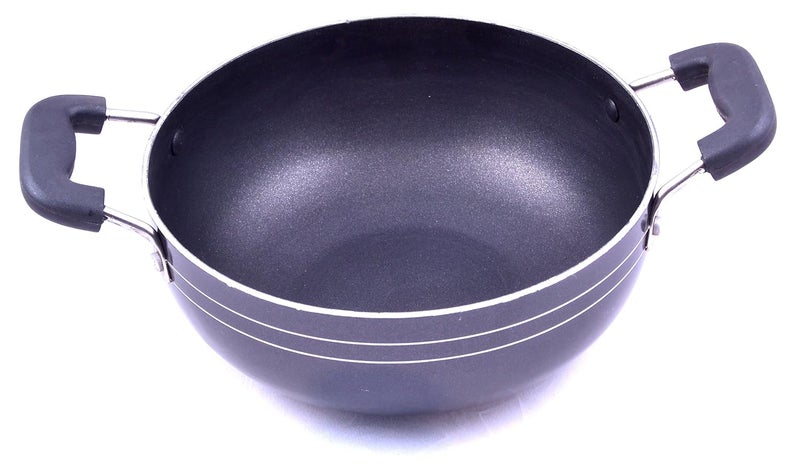 Tosaa NonStick Kadhai 18cm Aluminium Black - Image 1