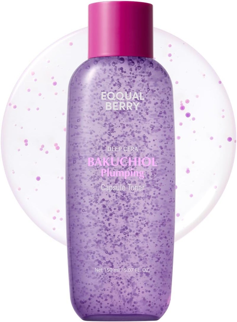 eqqualberry تونر كبسولات باكوشيول EQQUALBERRY المملوءة 150 مل - Image 1