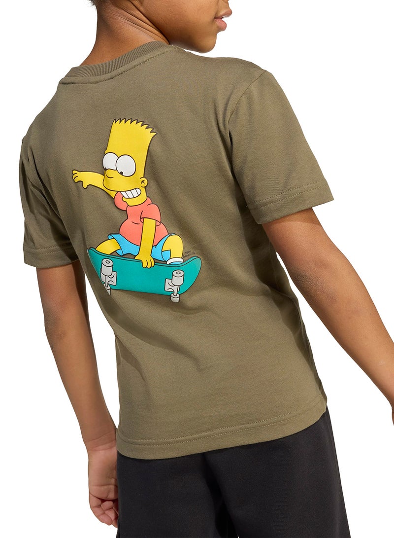 Adidas Kids The Simpsons T-Shirt  - Image 4