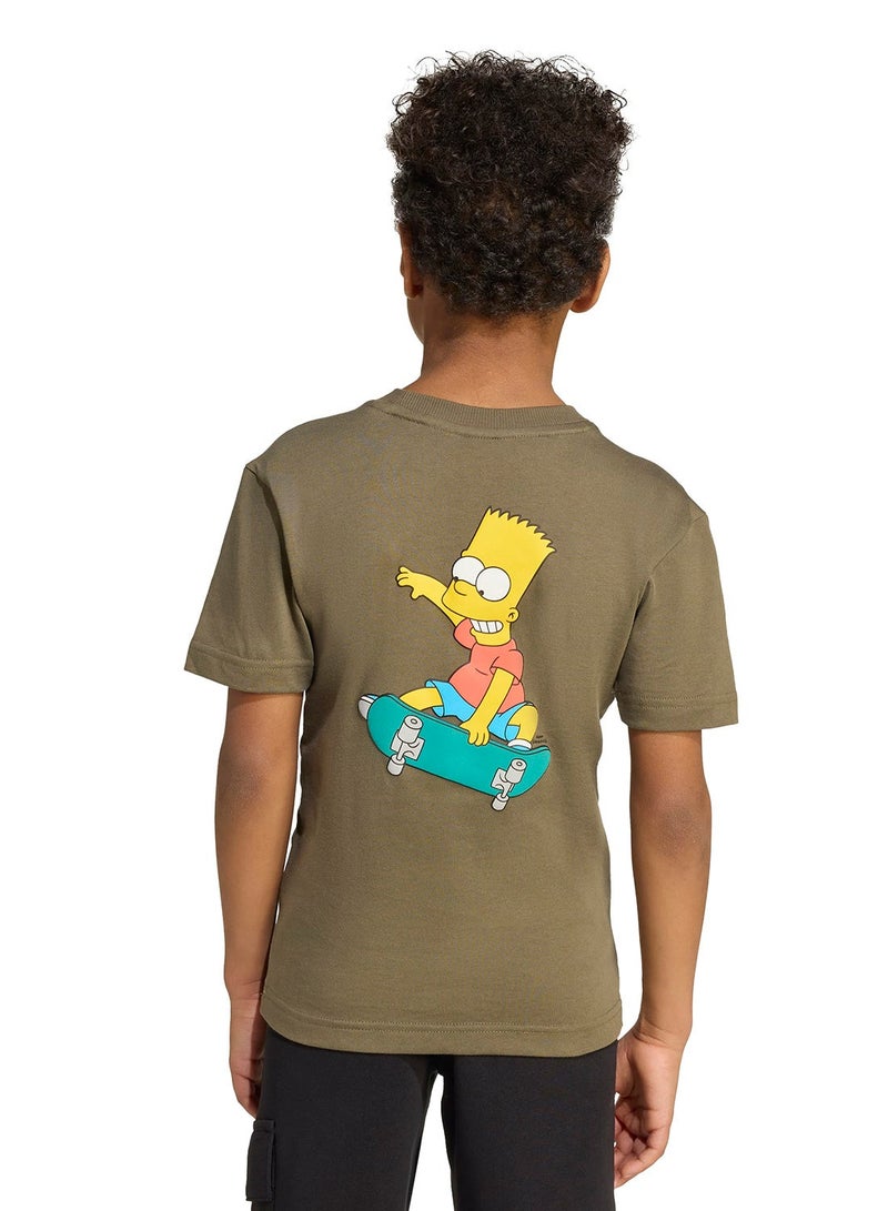 اديداس تيشيرت سيمبسونز للأطفال - Image 2
