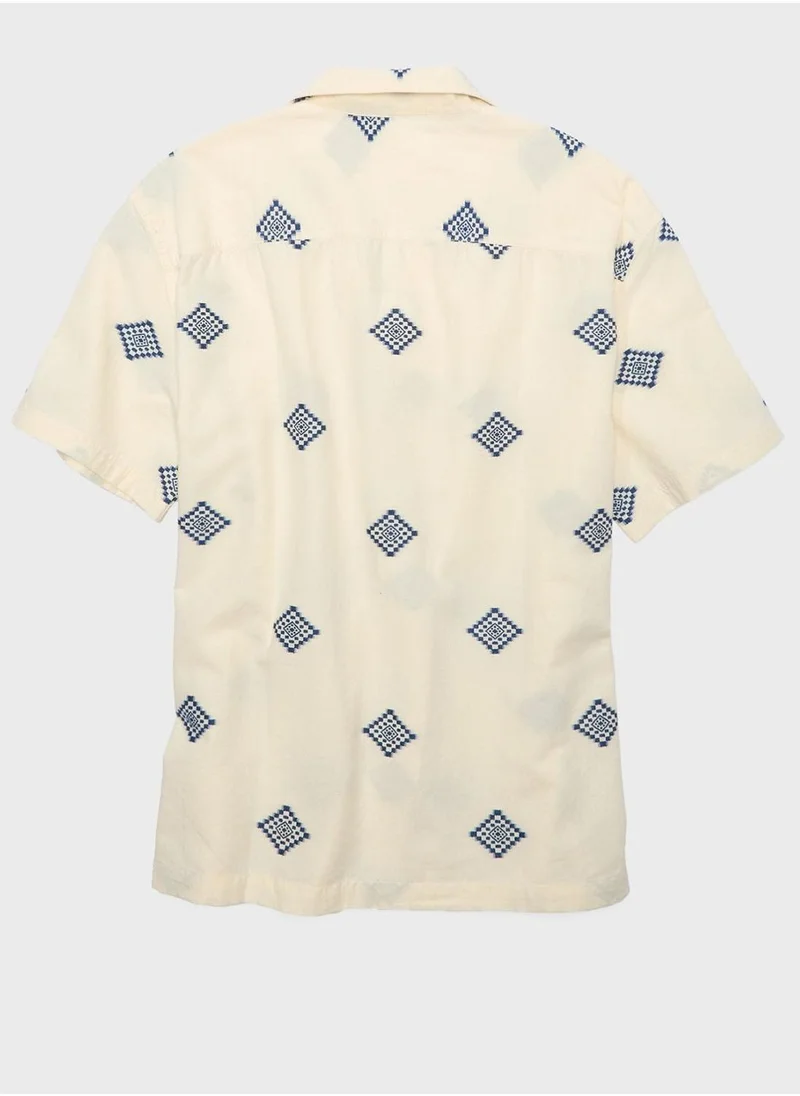 امريكان ايجل Relaxed Fit Button Down Shirt