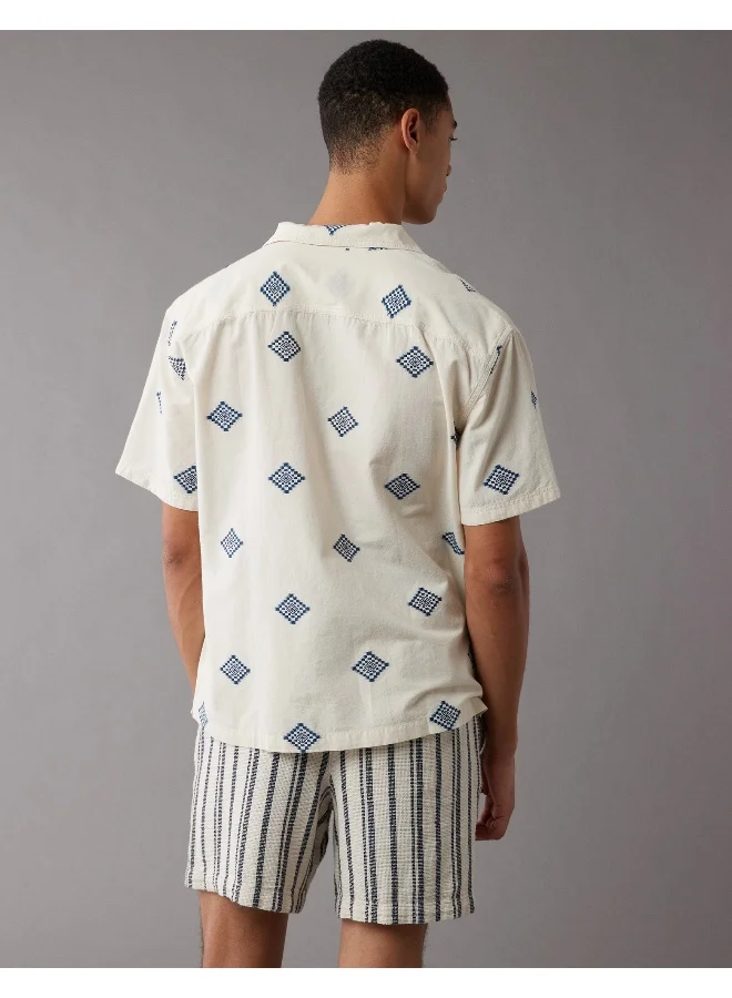 امريكان ايجل Relaxed Fit Button Down Shirt