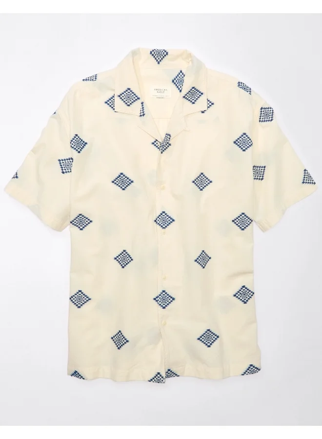 امريكان ايجل Relaxed Fit Button Down Shirt