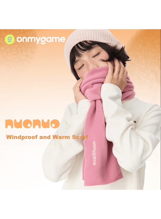 Onmygame Children's Winter Warm Scarf Uni Dark Orange One Size - Image 1
