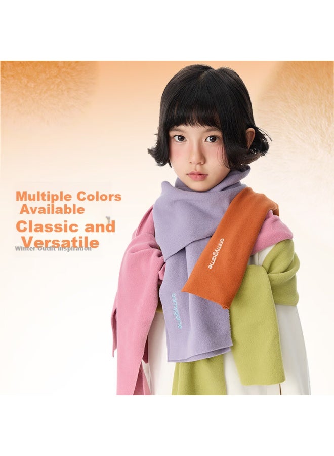 Onmygame Children's Winter Warm Scarf Uni Dark Orange One Size - Image 3