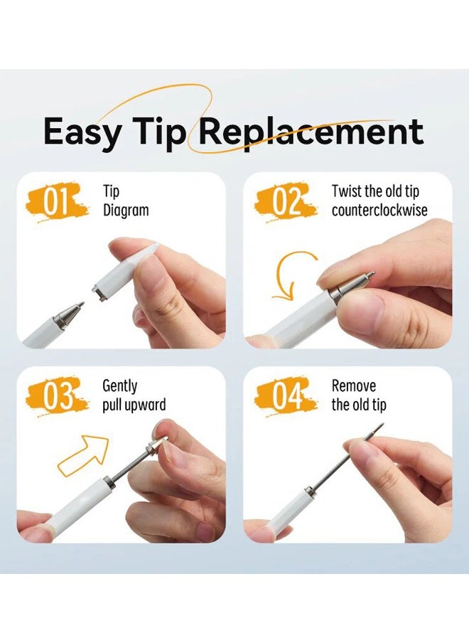 Generic - 3 In 1 High Adsorption Touch Screen Pen Compatible With Mobile Phones, Tablets And Ipads, Suitable For Android, Apple, Huawei Capacitive Pen - Image 1