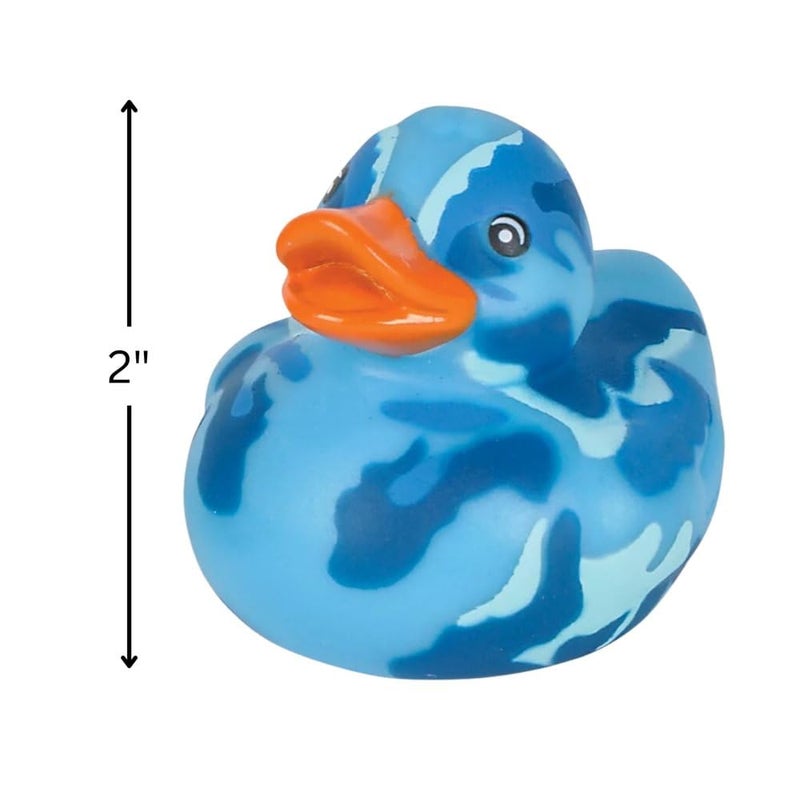 Rhode Island Novelty 2 Inch Camouflage Rubber Duckies, One Dozen Assorted - Image 2