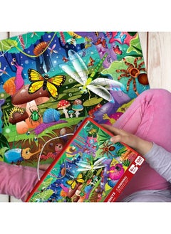 quokka 100 Piece Puzzles For Kids Ages 48 3 Floor Kids Puzzles Ages 35 Year Old By Quokka Toy For Learning Ocean & Forest Animals For 68 Yo Jigsaw Toddler Game For Boy And Girl Ages 810  - Image 5