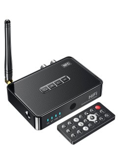Generic Bluetooth 5.1 Receiver Adapter for Home Stereo, Low Latency HD Music, Supports Optical and AUX 3.5mm for Speakers, Wired Speakers, Home Music Streaming Systems  - Image 1