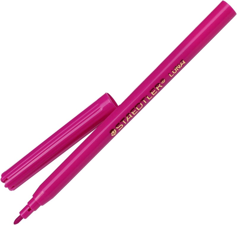 ستدلر أقلام ستيدلر لونا ذات 24 لونًا برأس من الألياف - Image 3